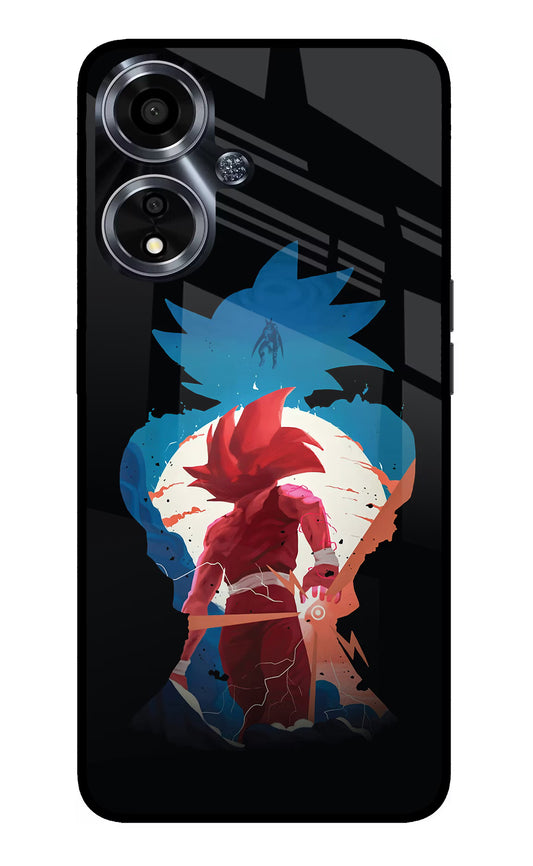 Goku Oppo A59 5G Glass Case
