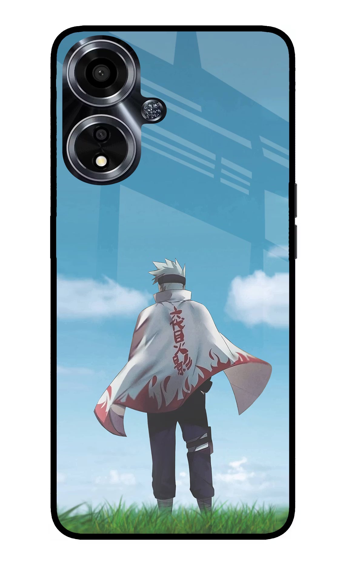 Kakashi Oppo A59 5G Glass Case