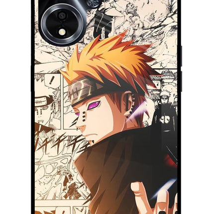 Pain Anime Oppo A59 5G Glass Case Back Cover by Casekaro