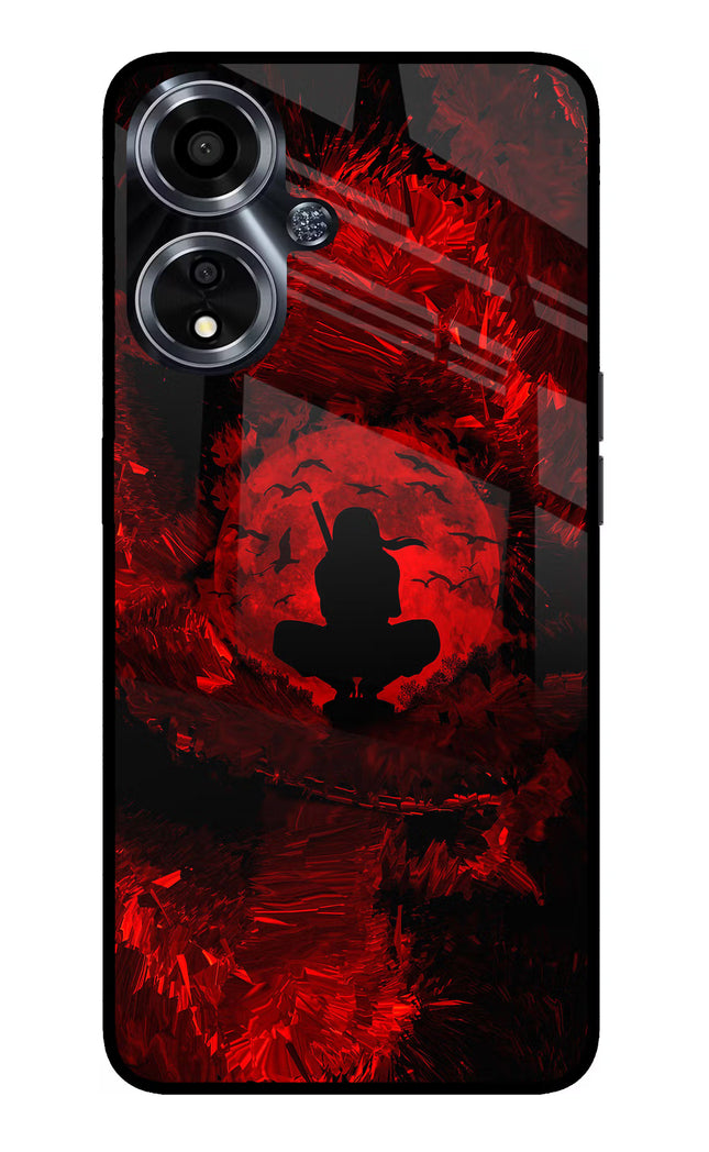 Itachi Uchiha Oppo A59 5G Glass Case
