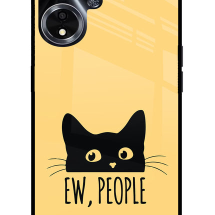 Ew People Catitude Oppo A59 5G Glass Case