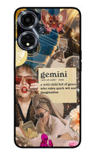 Gemini Zodiac Oppo A59 5G Glass Case