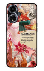 Sagittarius Zodiac Oppo A59 5G Glass Case