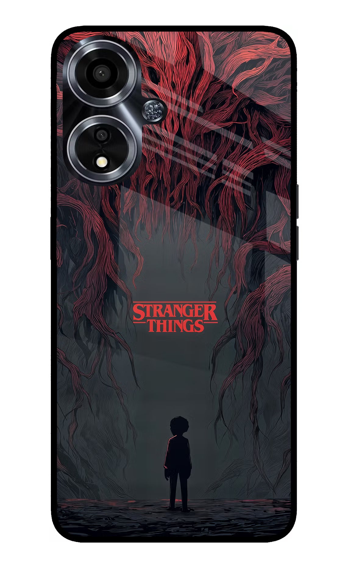 Ordinary Things Dark Side Oppo A59 5G Glass Case Back Cover by Casekaro