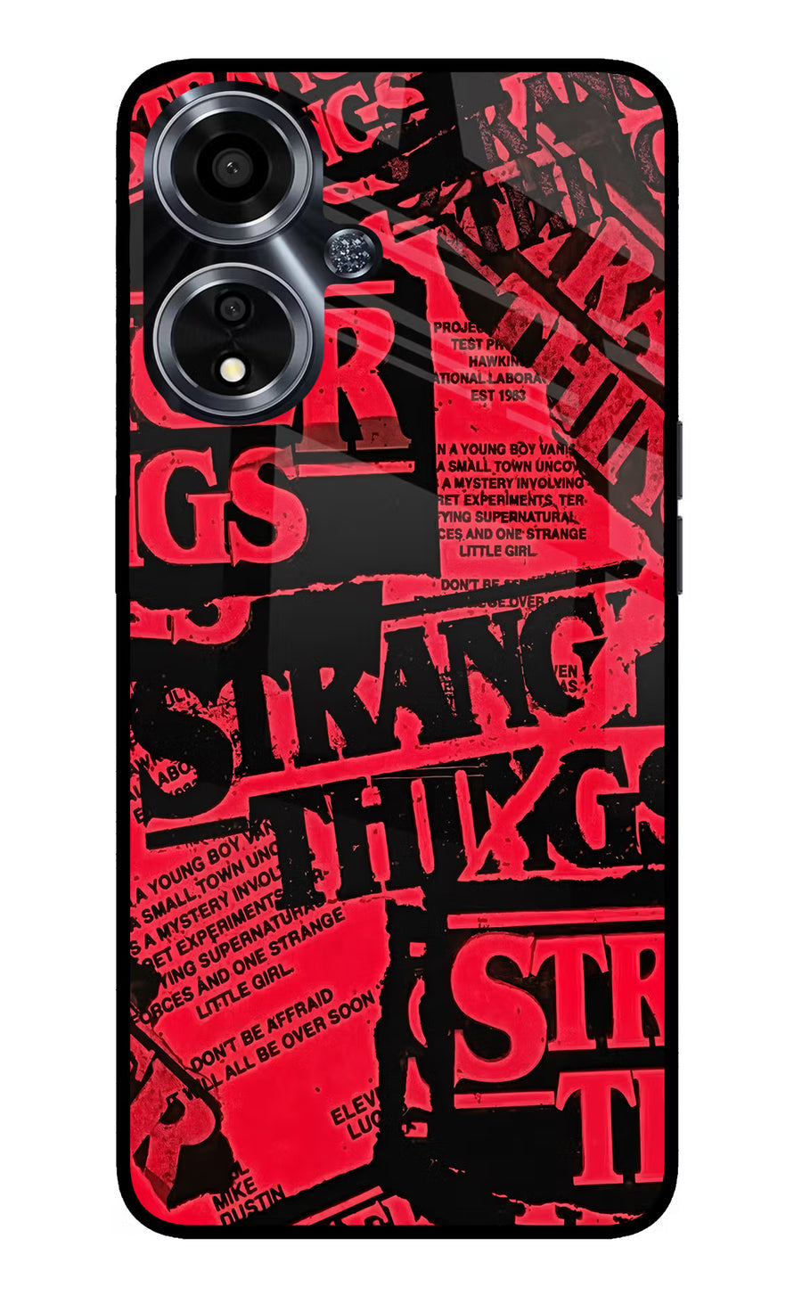 Ordinary Things Oppo A59 5G Back Cover, Glass case