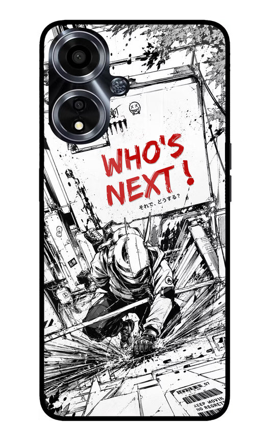 Who's Next Oppo A59 5G Glass Case