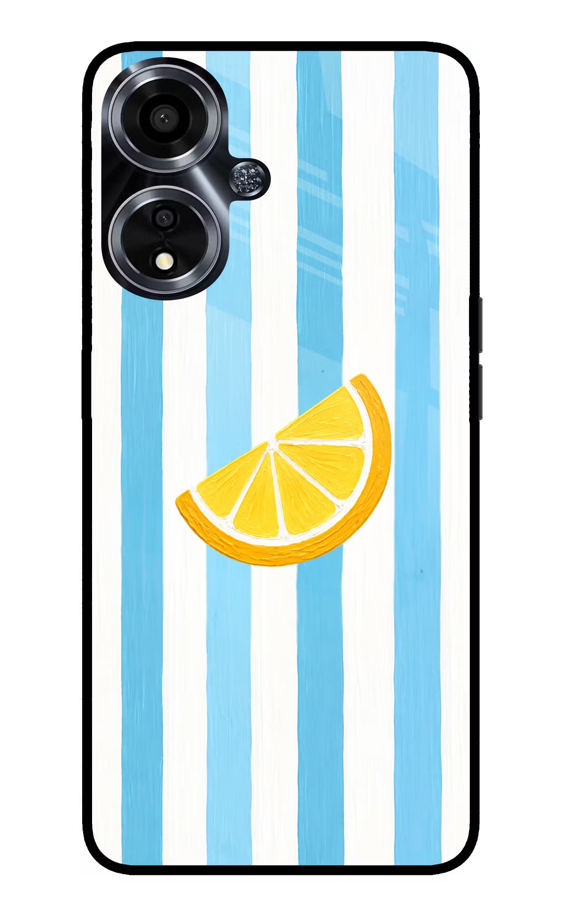 Summer Lemon Oppo A59 5G Glass Case