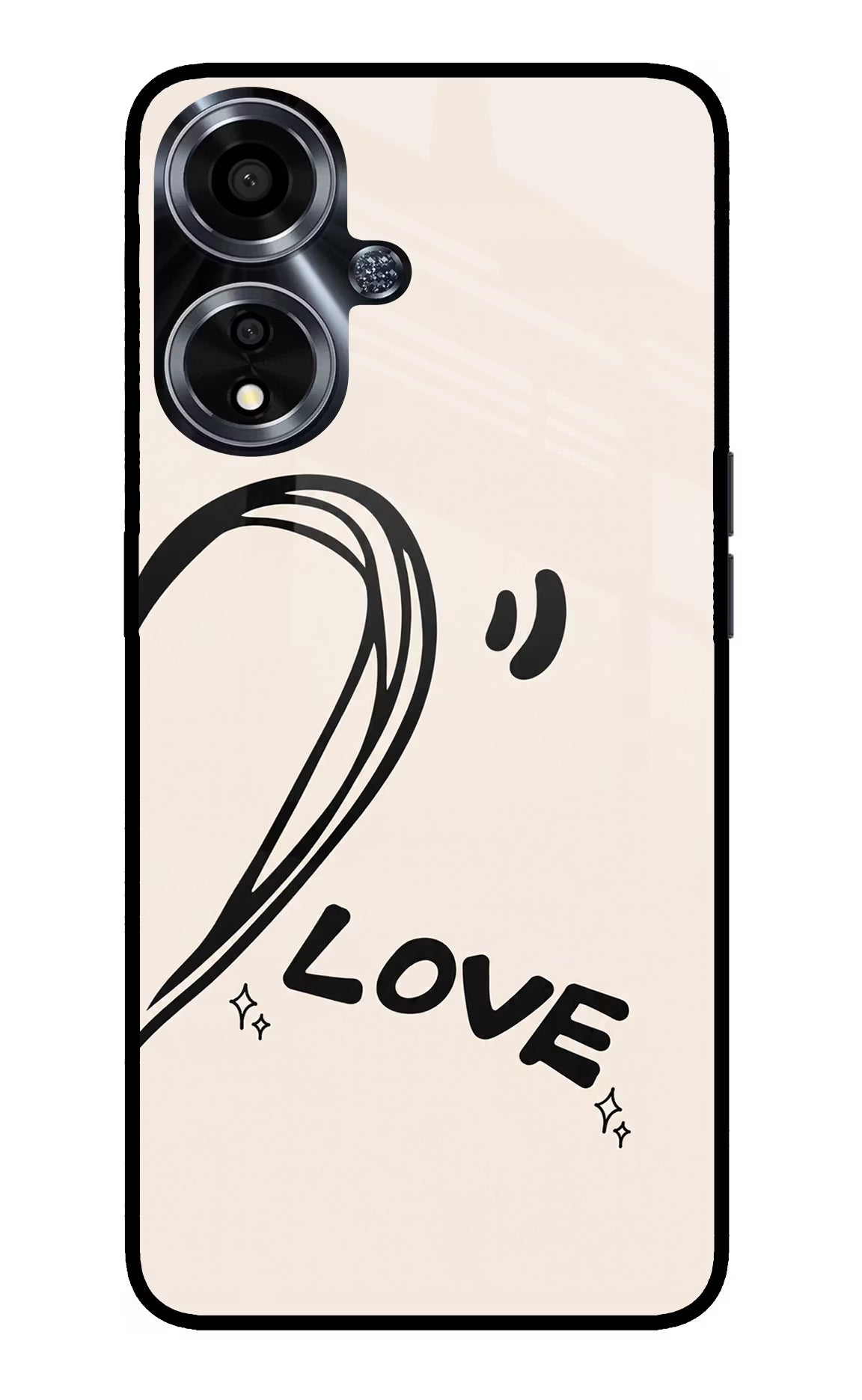 Soul Line Oppo A59 5G Glass Case