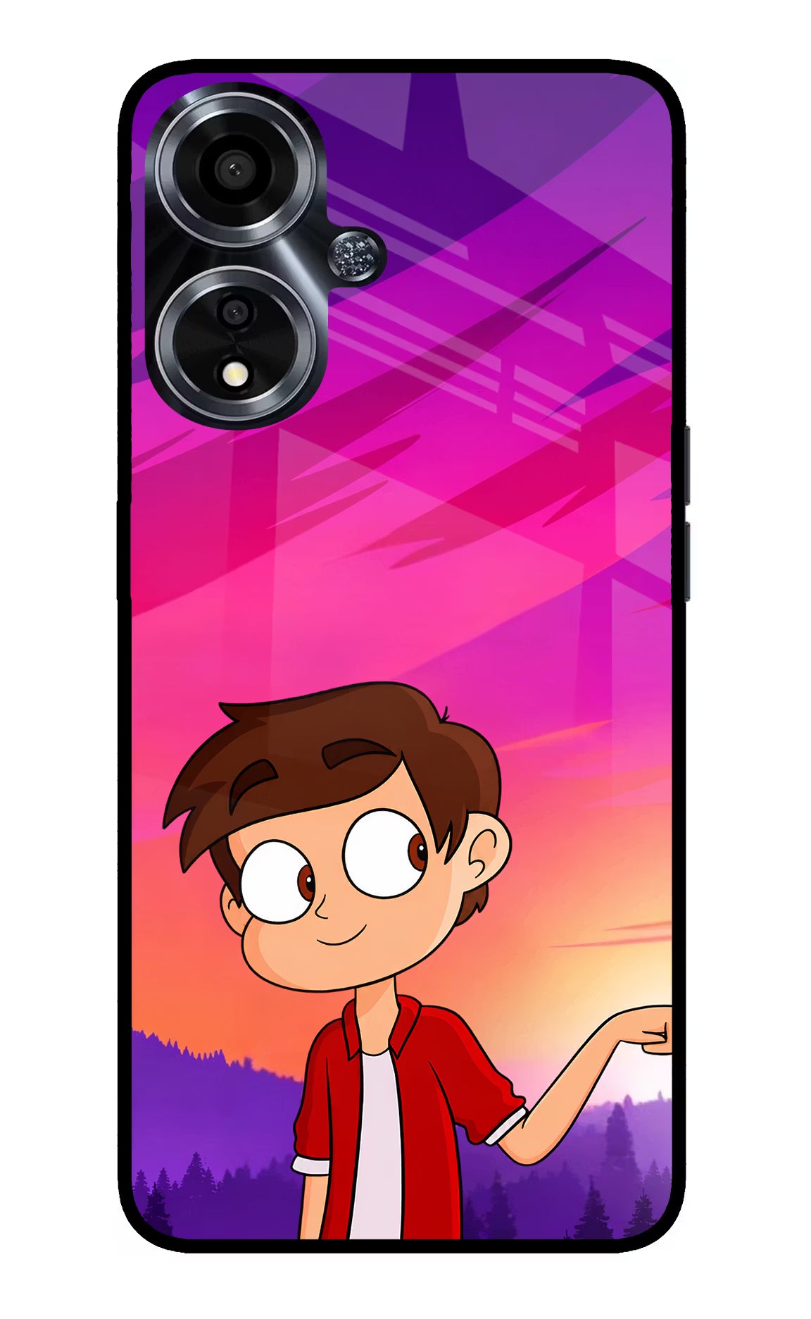 Marco Sunset Oppo A59 5G Glass Case