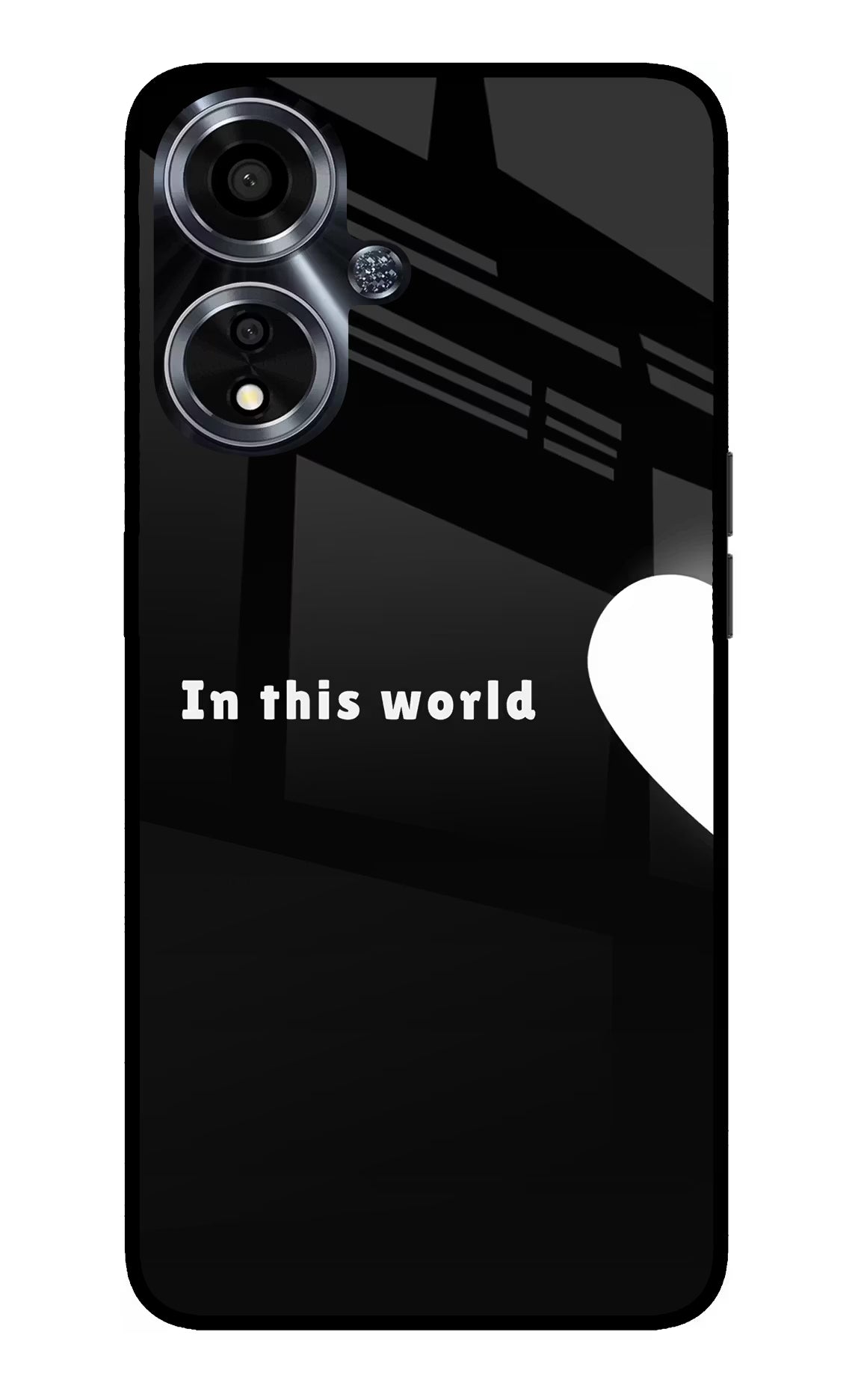 This World Oppo A59 5G Glass Case