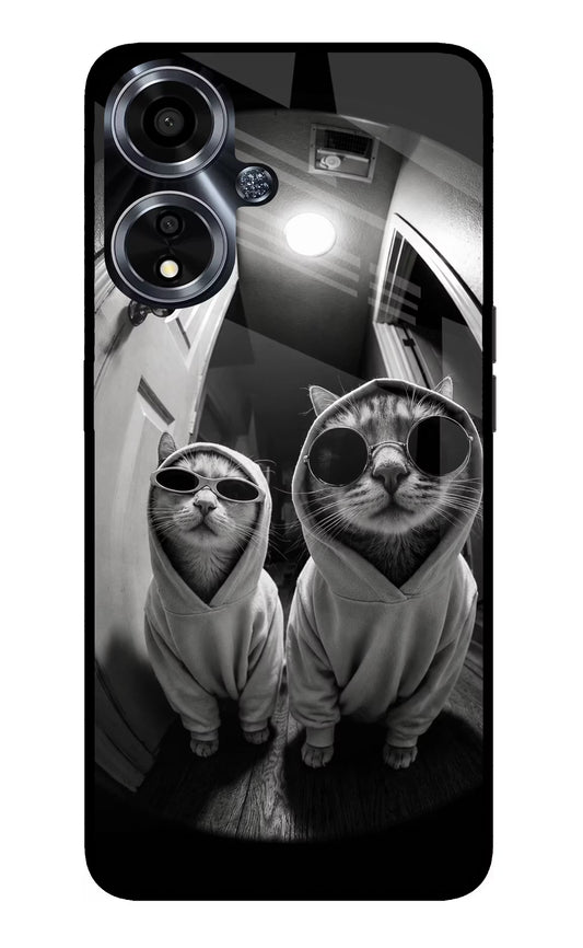 Hood Cats Oppo A59 5G Glass Case