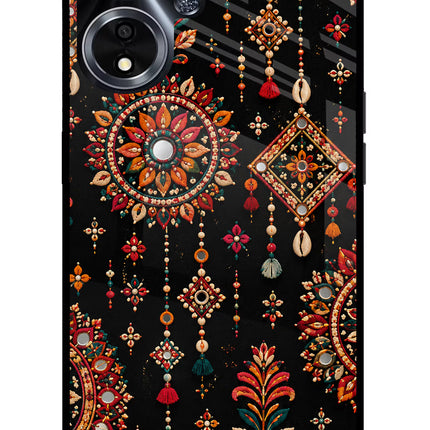 Boho Noir Oppo A59 5G Glass Case