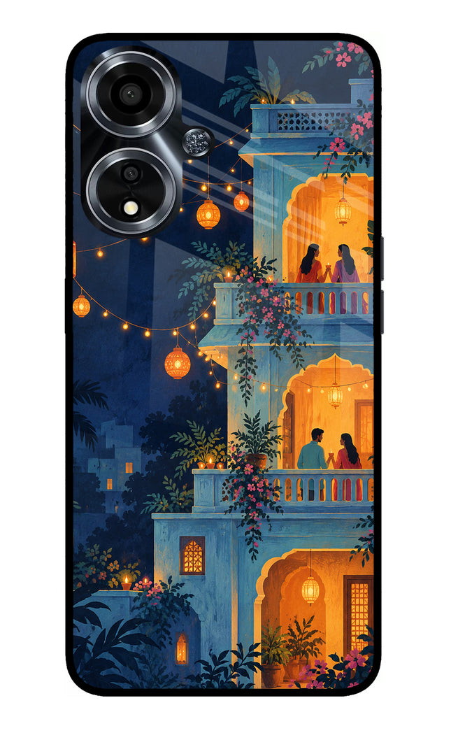 Balcony Glow Oppo A59 5G Glass Case