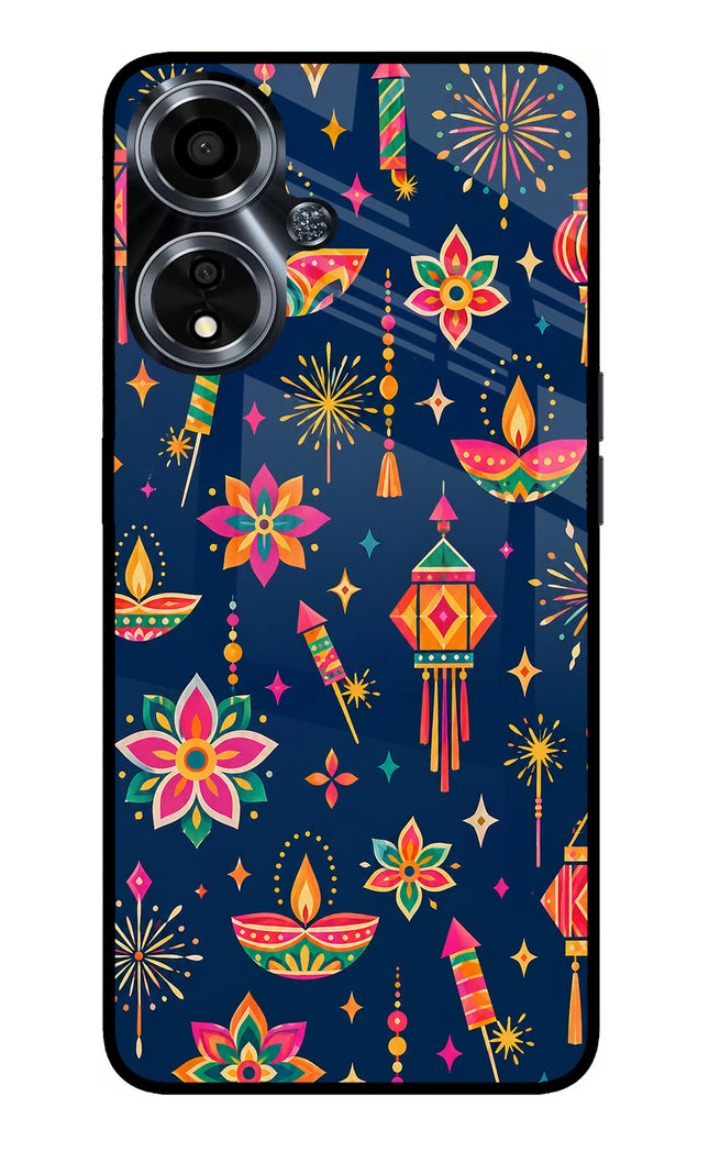 Festive Pop Oppo A59 5G Glass Case