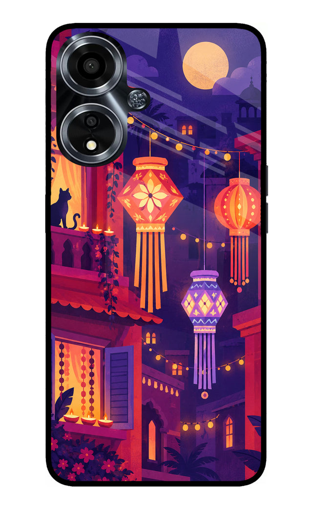 Lantern Lane Oppo A59 5G Glass Case