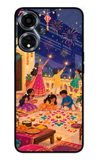 Diwali Night Oppo A59 5G Glass Case