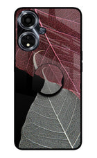 Leaf Pattern Oppo A59 5G Pop Case by Casekaro