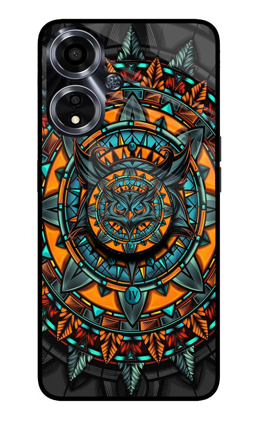 Angry Owl Oppo A59 5G Pop Case, Glass case