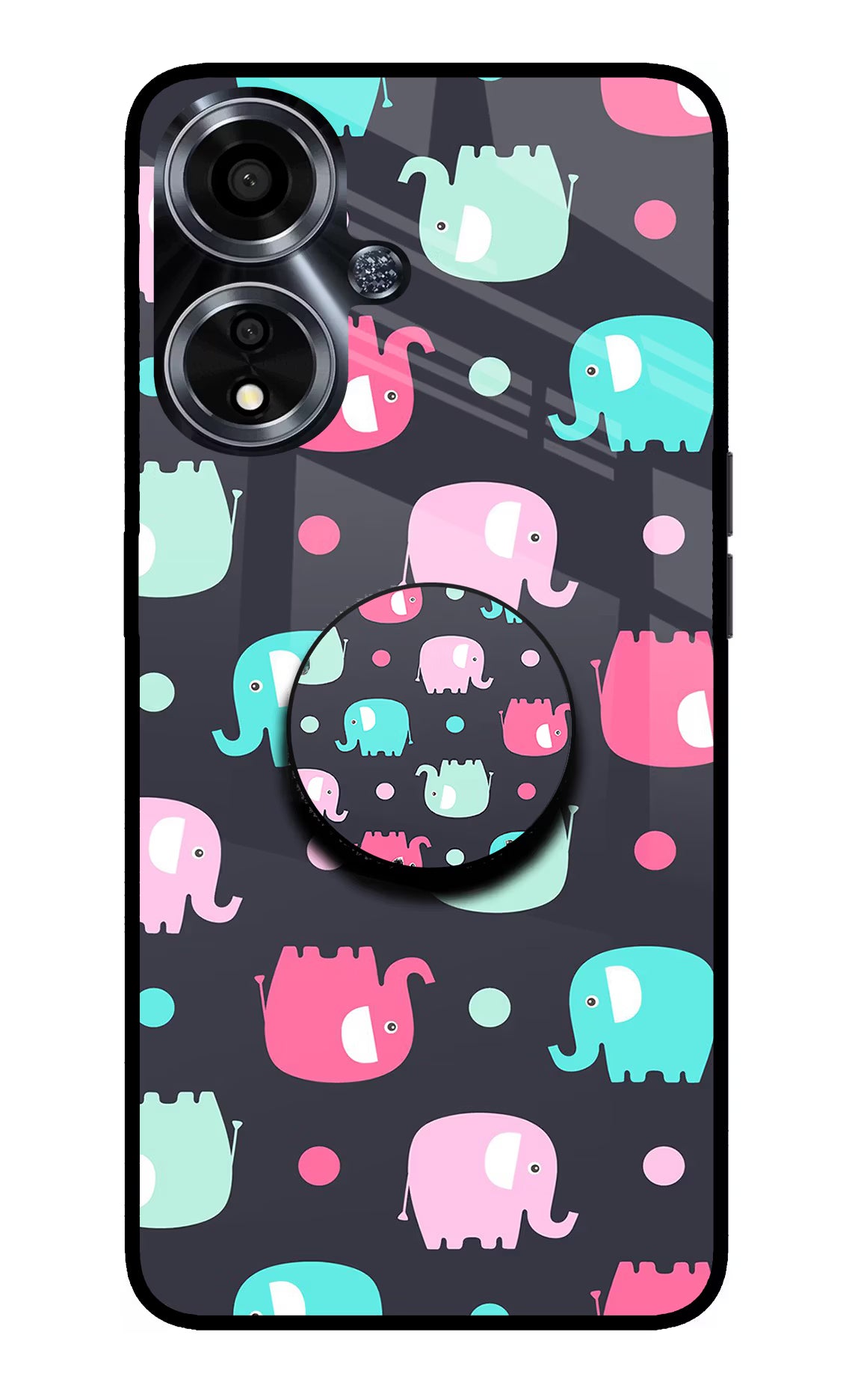 Baby Elephants Oppo A59 5G Pop Case by Casekaro