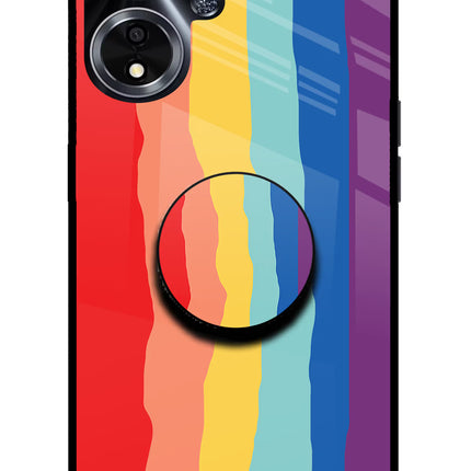 Rainbow Oppo A59 5G Pop Case by Casekaro