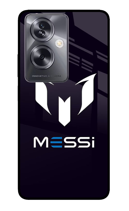 Messi Logo Oppo A79 5G Glass Case
