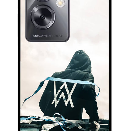 Alan Walker Oppo A79 5G Glass Case Back Cover by Casekaro