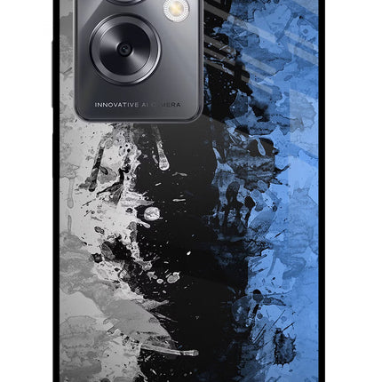 Artistic Design Oppo A79 5G Glass Case Back Cover by Casekaro