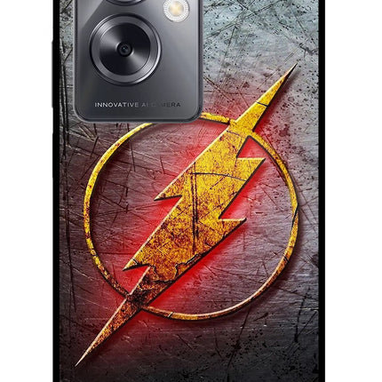 Flash Oppo A79 5G Glass Case Back Cover by Casekaro