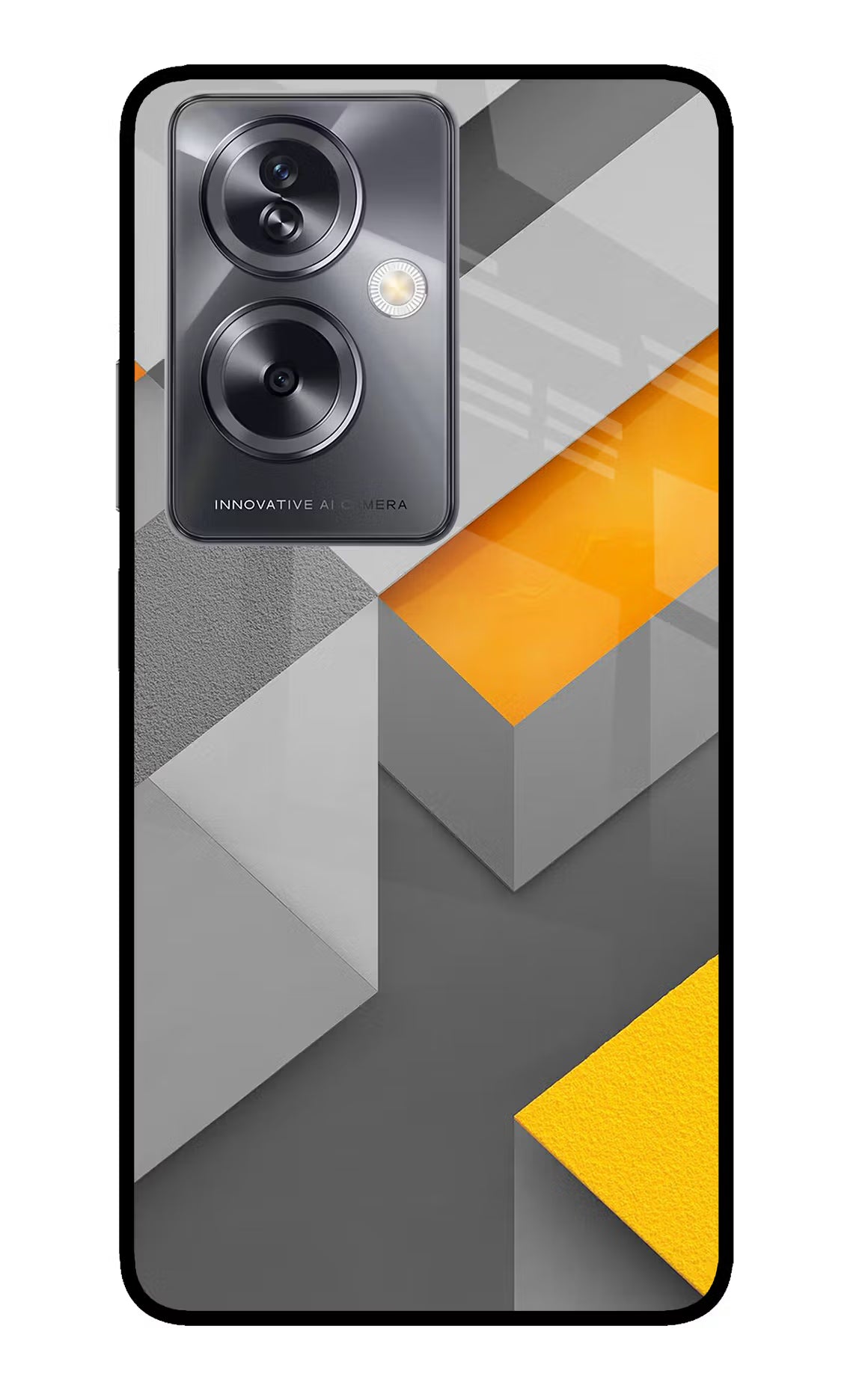 Abstract Oppo A79 5G Glass Case