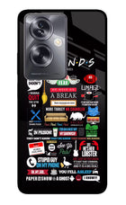 FRIENDS Oppo A79 5G Glass Case