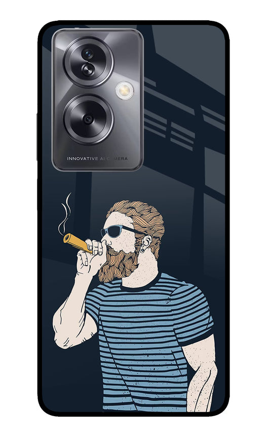 Smoking Oppo A79 5G Glass Case
