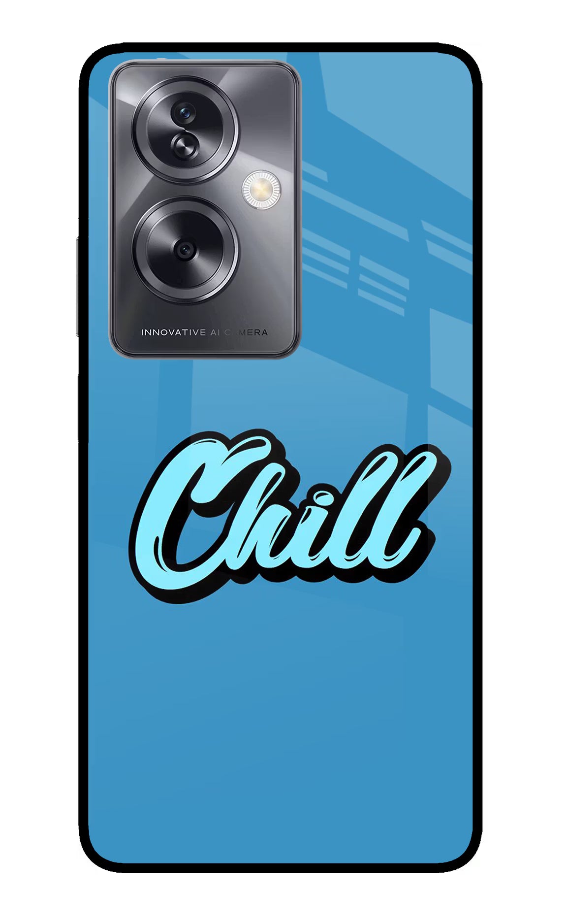 Chill Oppo A79 5G Glass Case Back Cover by Casekaro