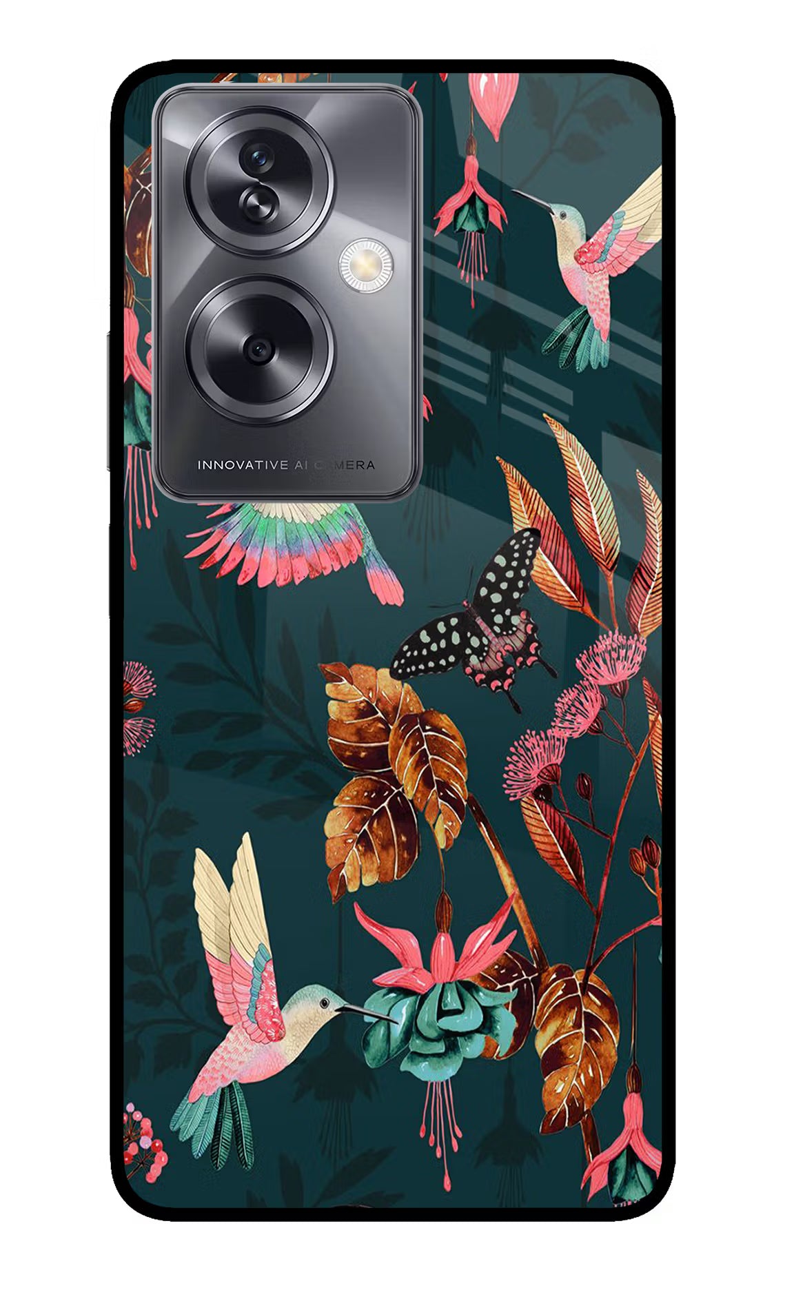 Birds Oppo A79 5G Glass Case