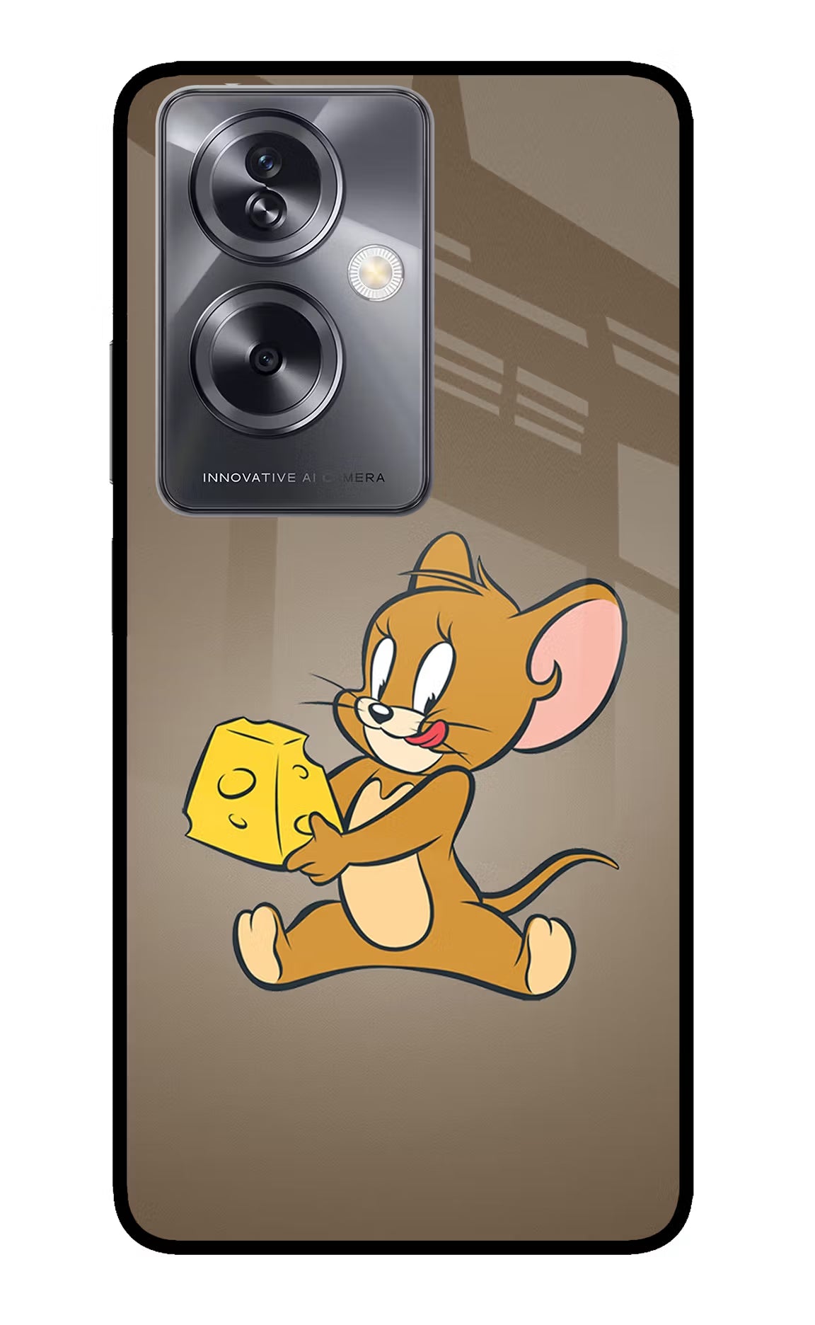 Jerry Oppo A79 5G Glass Case Back Cover by Casekaro