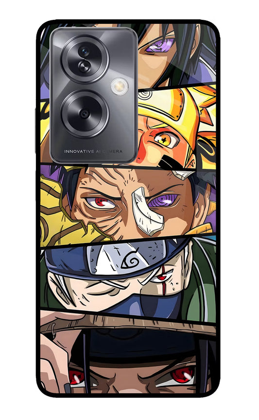 Naruto Character Oppo A79 5G Glass Case