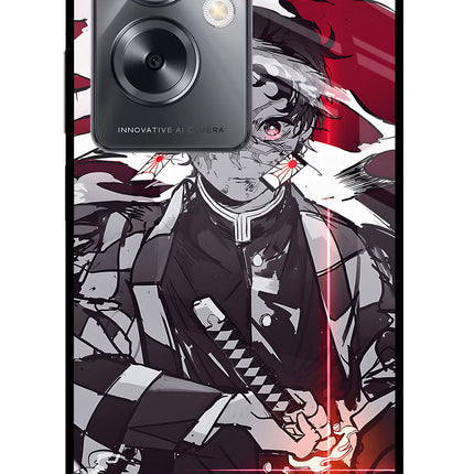 Demon Slayer Oppo A79 5G Glass Case