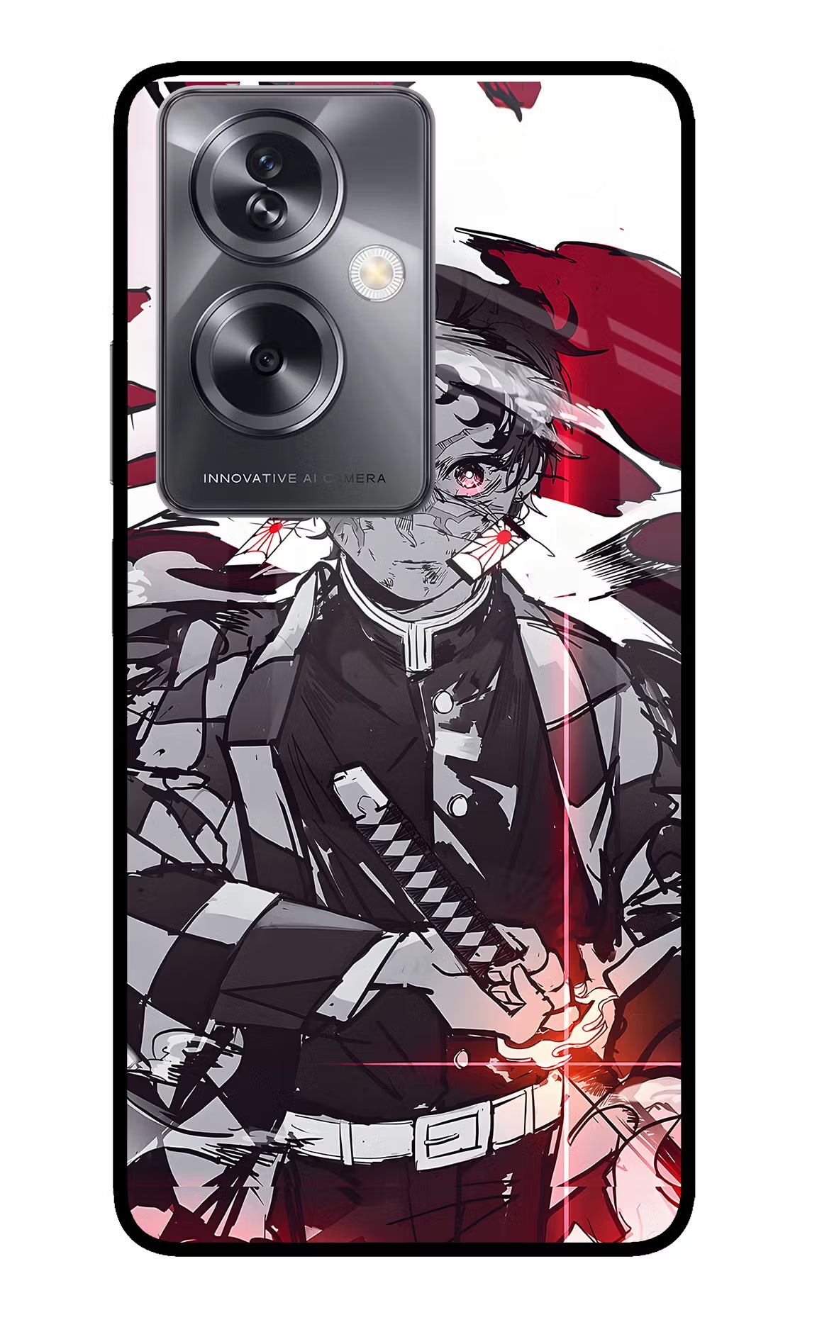 Demon Slayer Oppo A79 5G Glass Case