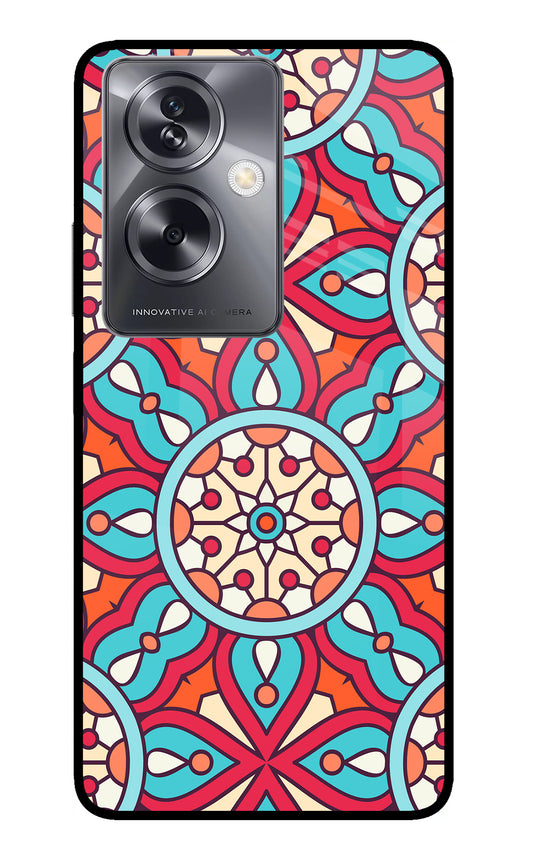 Mandala Geometric Oppo A79 5G Glass Case