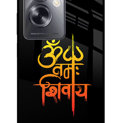 Om Namah Shivay Oppo A79 5G Glass Case