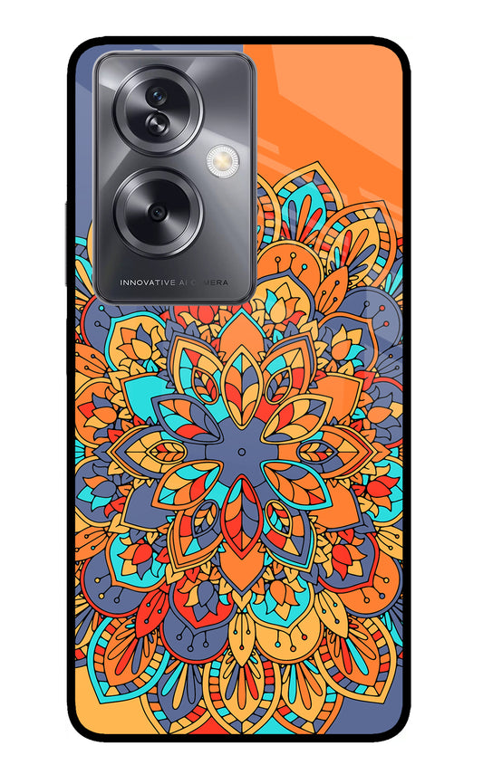 Color Mandala Oppo A79 5G Glass Case