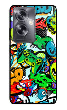 Game Doodle Oppo A79 5G Glass Case