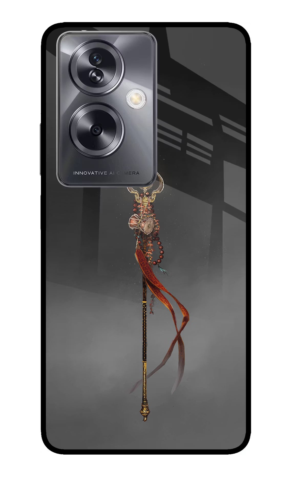 Shiv Trishul Oppo A79 5G Glass Case