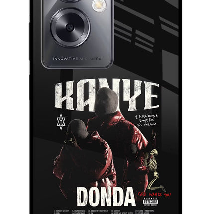Donda Kanye West Oppo A79 5G Glass Case