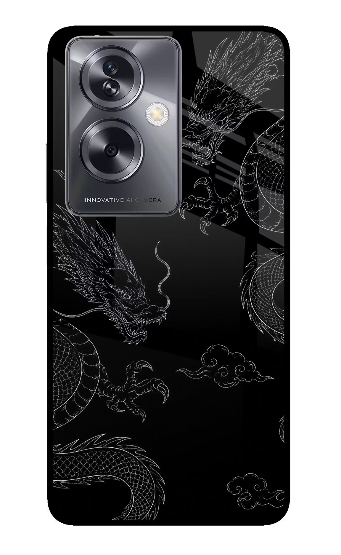 Twin Dragons Oppo A79 5G Glass Case