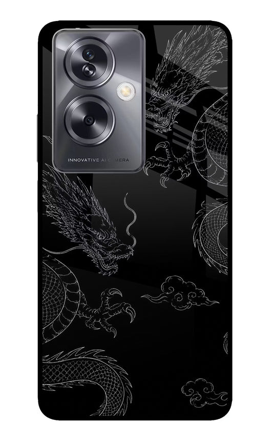 Twin Dragons Oppo A79 5G Glass Case