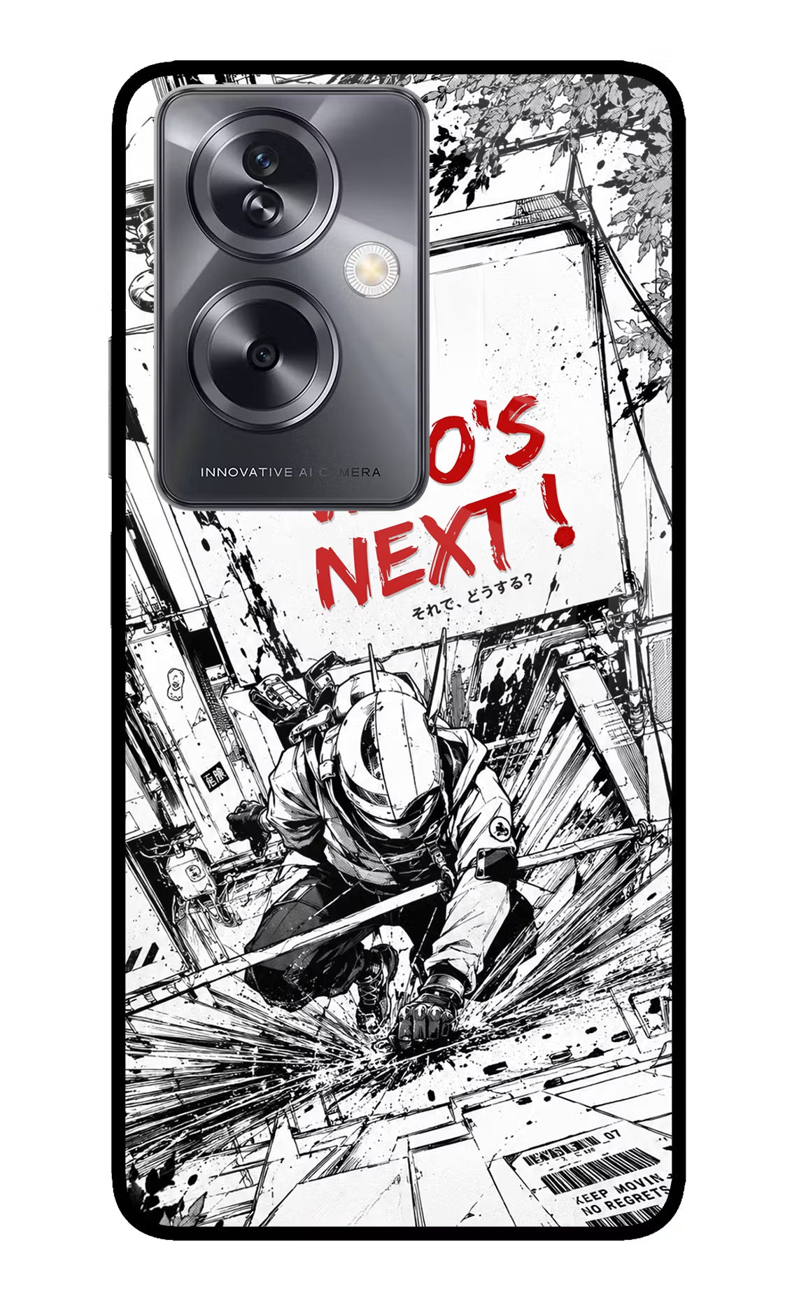 Who's Next Oppo A79 5G Glass Case