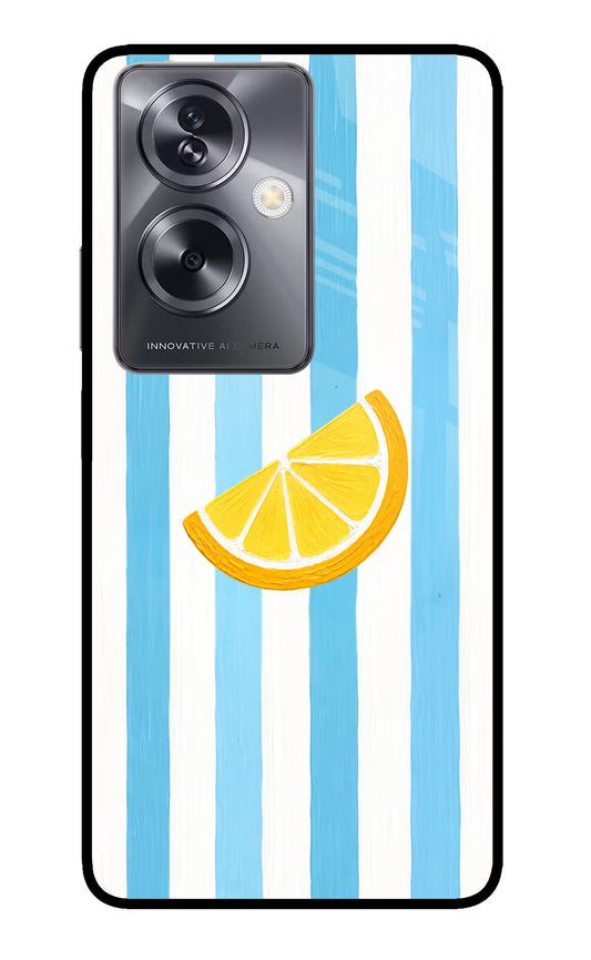 Summer Lemon Oppo A79 5G Glass Case
