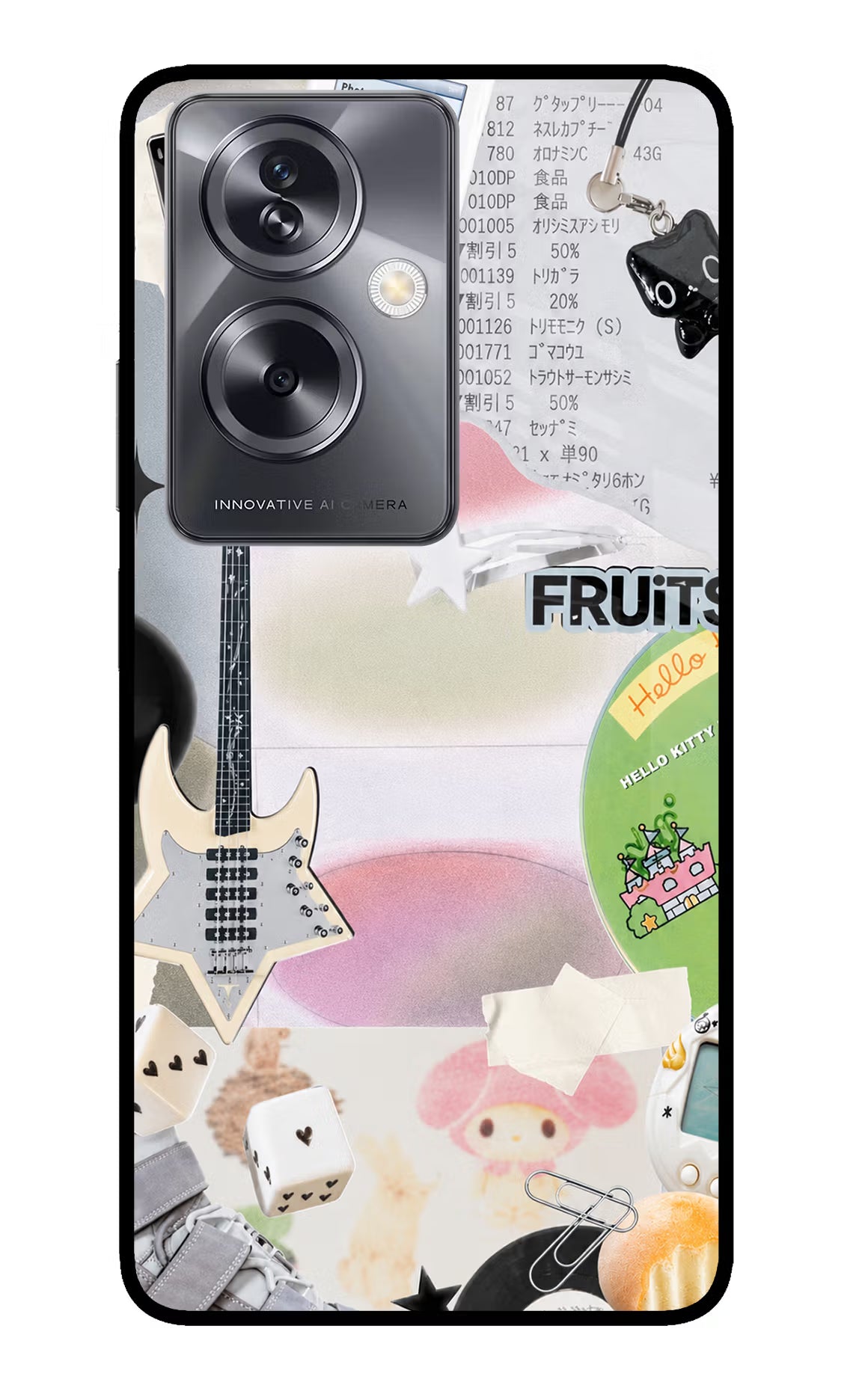 Softcore case Oppo A79 5G Glass Case