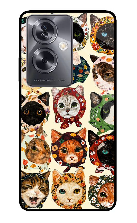 Cool Cat Oppo A79 5G Glass Case
