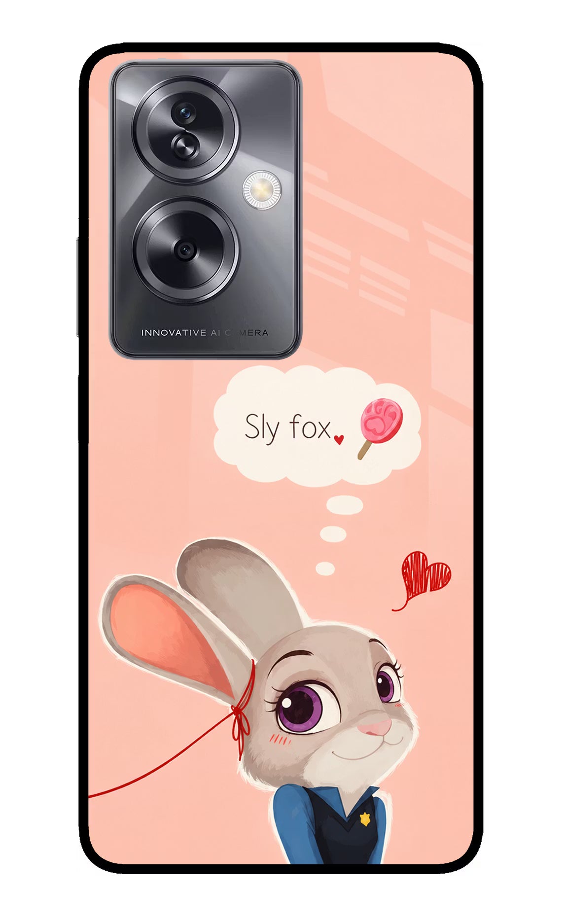 Judy Charm Oppo A79 5G Glass Case